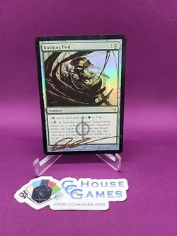 MTG Birthing Pod Foil Gold Signed #H Daarken New Phyrexia Magic *CCGHouse* - Image 1