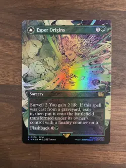 MTG Final Fantasy Esper Origins #370 - FOIL - NM - Borderless Rare - Image 1