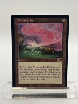 Memory Jar Urza’s Legacy 1999 Near Mint Never Played Magic The Gathering Mtg - Image 1