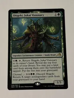 MTG Shigeki, Jukai Visionary - Kamigawa: Neon Dynasty NM - Image 1
