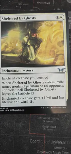 MtG Sheltered by Ghosts - Image 1