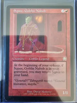 ​Squee, Goblin Nabob (Mercadian Masques #214) - Image 1