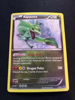 Pokemon TCG Rayquaza XY Black Star Promos XY64 Holo Promo - Image 1