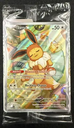 Pokemon TCG Eevee EX SVPEN 173 Black Star Promo Prismatic Evolutions Sealed - Image 2