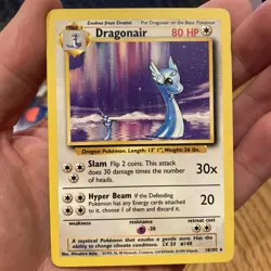 Dragonair - 18/102 Base Set Unlimited Rare Pokemon - LP - Image 1