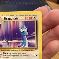 Dragonair - 18/102 Base Set Unlimited Rare Pokemon - LP - Image 3