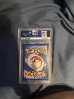 Pokemon 2006 Krabby 54/100 EX Crystal Guardians Reverse Holo Stamped PSA 9 - Image 2
