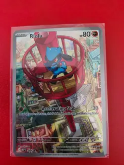 2 lot Pokemon Mega Evolutions MEG promo/MEG 160 Mega Lucario w/mini portfolios - Image 3