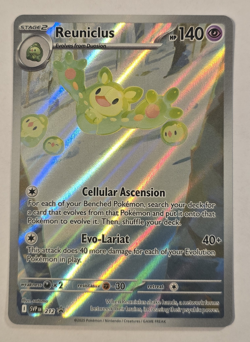 Pokemon TCG White Flare Promo Reuniclus 212 Illustration RARE NM - Image 1