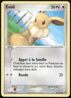 Carte Pokemon Evoli 69/113 Especes Delta Francais - Image 1