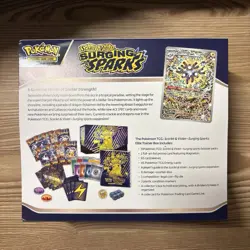 Pokemon TCG Scarlet & Violet Surging Sparks Pokemon Elite Trainer Box ETB - Image 2