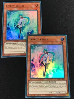 Yugioh Effect Veiler RA01-EN003 1st Super x2 (NM) - Image 1