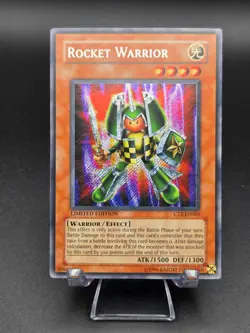 Rocket Warrior CT2-EN005 YuGiOh Collectible Tins 2005 Secret Rare - Image 1