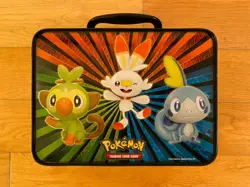 Pokemon Sword & Shield Lunch Box Metal Tin with Promo Cards and Stickers NM/M - Image 3