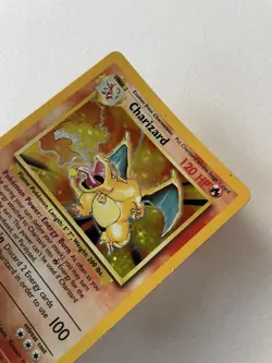 Pokemon TCG Charizard 004/102 Base Set Holo Card - Image 2