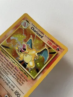 Pokemon TCG Charizard 004/102 Base Set Holo Card - Image 4