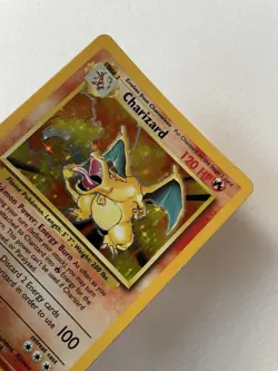 Pokemon TCG Charizard 004/102 Base Set Holo Card - Image 5
