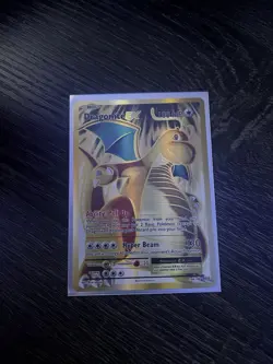 Pokemon TCG Dragonite-EX Evolutions Full Art Holo Card 106/108 Ultra Rare - Image 1