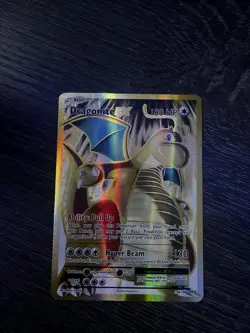 Pokemon TCG Dragonite-EX Evolutions Full Art Holo Card 106/108 Ultra Rare - Image 2