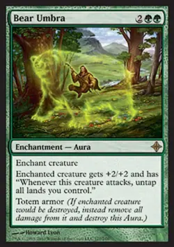 Bear Umbra - Near Mint MTG Rise of the Eldrazi - Image 1
