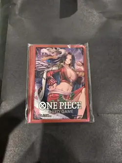 One Piece Boa Hancock Official Card Sleeves Protector Promotional Sleeve 10pk! - Image 1