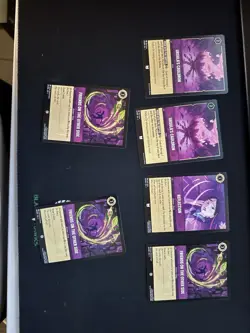 Lorcana - The first chapter Amethyst Set Of 56 Cards (Elsa Legendary Included) - Image 1