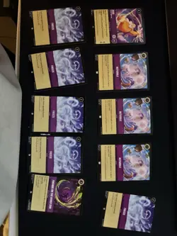 Lorcana - The first chapter Amethyst Set Of 56 Cards (Elsa Legendary Included) - Image 2