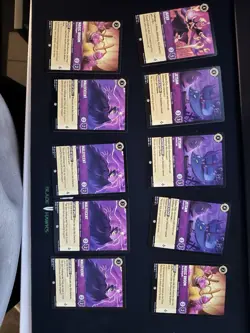 Lorcana - The first chapter Amethyst Set Of 56 Cards (Elsa Legendary Included) - Image 3