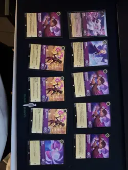Lorcana - The first chapter Amethyst Set Of 56 Cards (Elsa Legendary Included) - Image 5