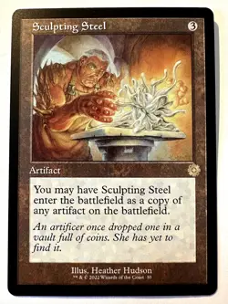Sculpting Steel Normal R The Brothers' War: Retro Frame Artifacts 50 NM - Image 1