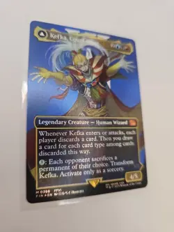 Kefka, Court Mage (Borderless) (0398) Final Fantasy Foil - Image 2