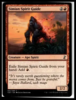 Time Spiral: Remastered #190 Simian Spirit Guide - Image 1