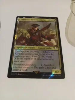Commissar Severina Raine (Surge Foil) Universes Beyond: Warhammer 40000 Foil - Image 1