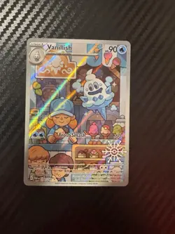 Pokemon TCG Vanillish Paradox Rift 190/182 Holo Illustration Holiday Calendar - Image 1
