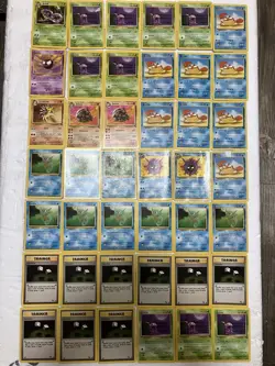 Lot of 42 Vintage 1999 Pokemon Fossil Set NM-HP - Image 1