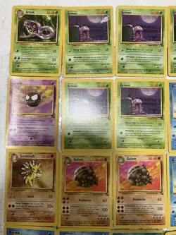 Lot of 42 Vintage 1999 Pokemon Fossil Set NM-HP - Image 2