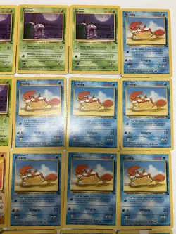 Lot of 42 Vintage 1999 Pokemon Fossil Set NM-HP - Image 3