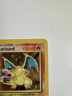 Pokemon TCG Charizard 4/102 Holo Rare Base Set Unlimited 1999 - Image 4