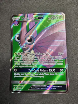 Pokemon TCG - SM Unbroken Bonds Venomoth GX (Full Art) 193/214 - Near Mint - Image 1