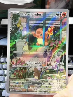 Pokemon Center Charmander SV 044 Obsidian Flames ETB Promo - Image 1