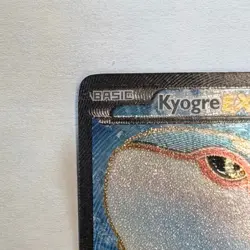 2012 Pokemon Black & White Dark Explorers FULL ART Kyogre EX 104/108 Holo VLP - Image 3
