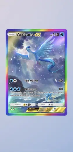 Articuno EX 275 Pokemon TCG Pocket Genetic Apex - Image 1