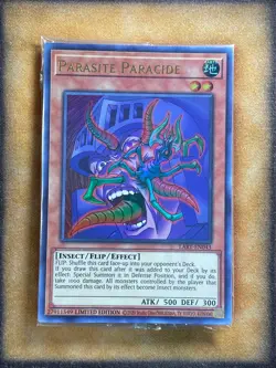 Yugioh Parasite Paracide LART-EN043 Ultra Rare Lost Art Promo SEALED - Image 1