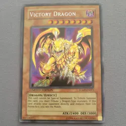 YUGIOH VICTORY DRAGON JUMP-EN011 SECRET NM - Image 1