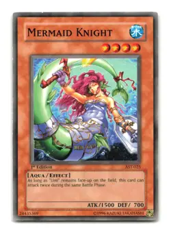 Mermaid Knight - AST-025 1st Edition - YuGiOh-LP - Image 1