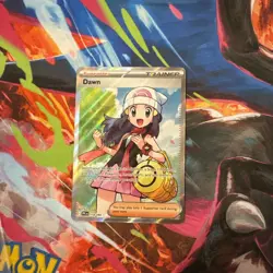 Dawn 118/094 Ultra Rare Full Art NM Pokemon Card PFL Phantasmal Flames - Image 1