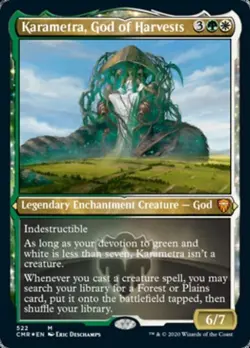 Karametra, God of Harvests (Foil Etched) -Foil Near Mint MTG Commander Legends - Image 1