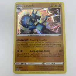 Lucario 79/172 Brilliant Stars Holo Rare Pokemon Card TCG 079/172 NM - Image 1