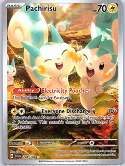 Pachirisu 208/198 SV01: Scarlet & Violet Base Set - Pokemon Card - NM - Image 1