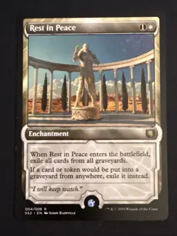 1x Rest in Peace (004) Signature Spellbook Gideon LP MTG Magic the Gathering x1 - Image 1